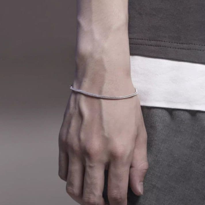 メンズアクセサリー ブレスレット 洗練された装飾ブレスレット