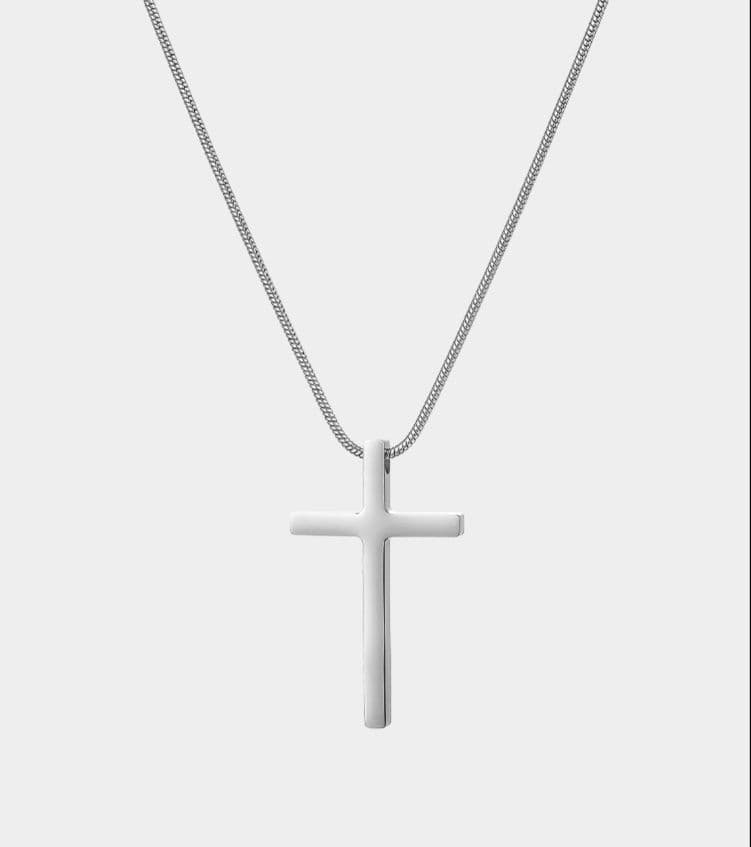 メンズアクセサリー ネックレス 洗練された十字架のペンダント