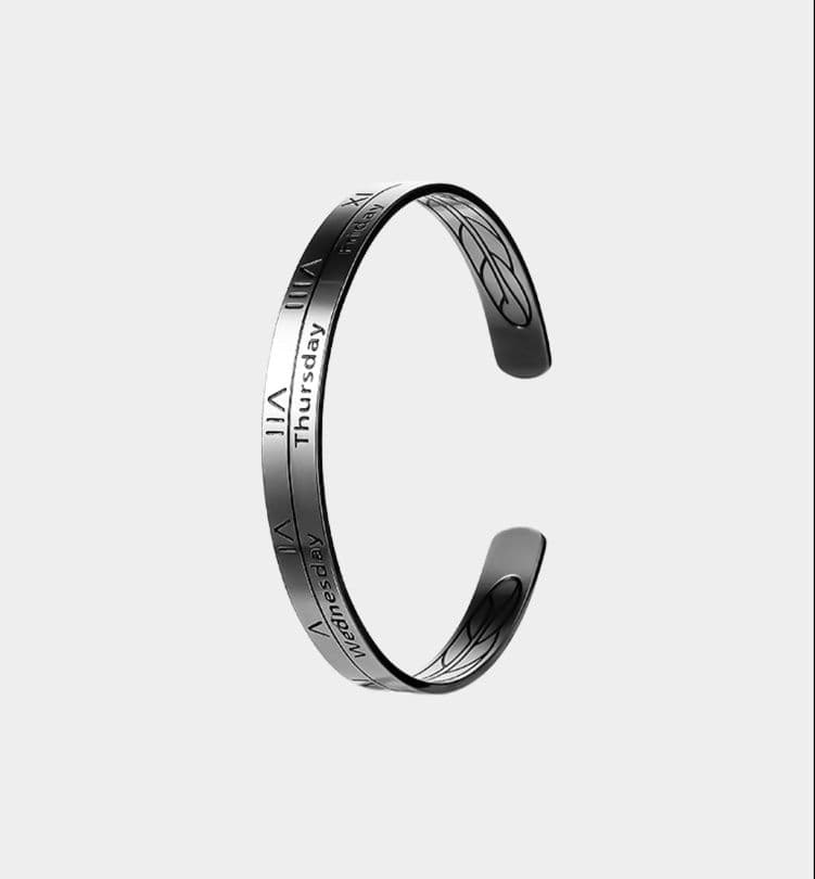 メンズアクセサリー バングル 旅路の刻印 洗練バングル