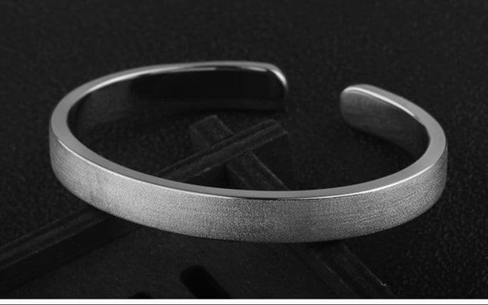 メンズアクセサリー バングル 洗練の極みシンプルバングル