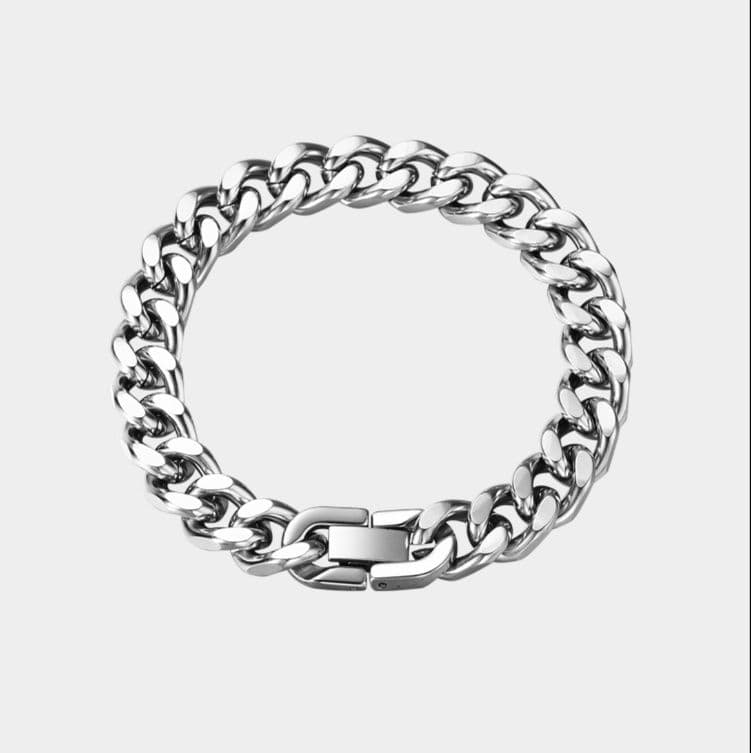 メンズアクセサリー バングル 旅路が導く鎖編みバングル