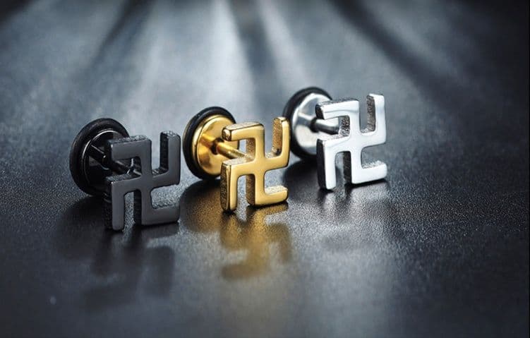 メンズアクセサリー ピアス クロスモチーフ