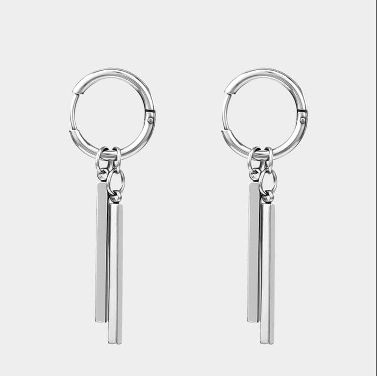 メンズアクセサリー ピアス 旅路のしずく フープピアス