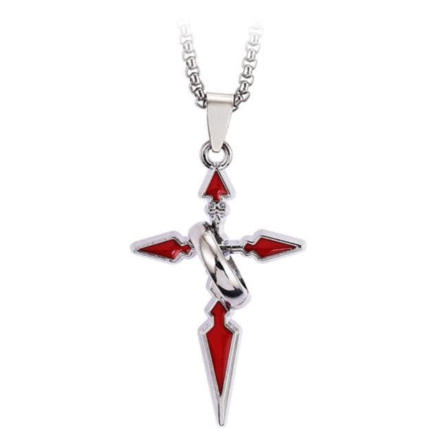 メンズアクセサリー 神秘の剣十字ネックレス