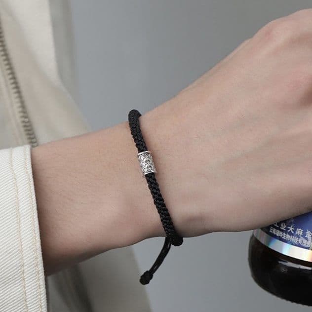 メンズアクセサリー 匠編み紋様ブレスレット