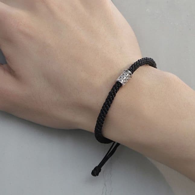 メンズアクセサリー 匠編み紋様ブレスレット
