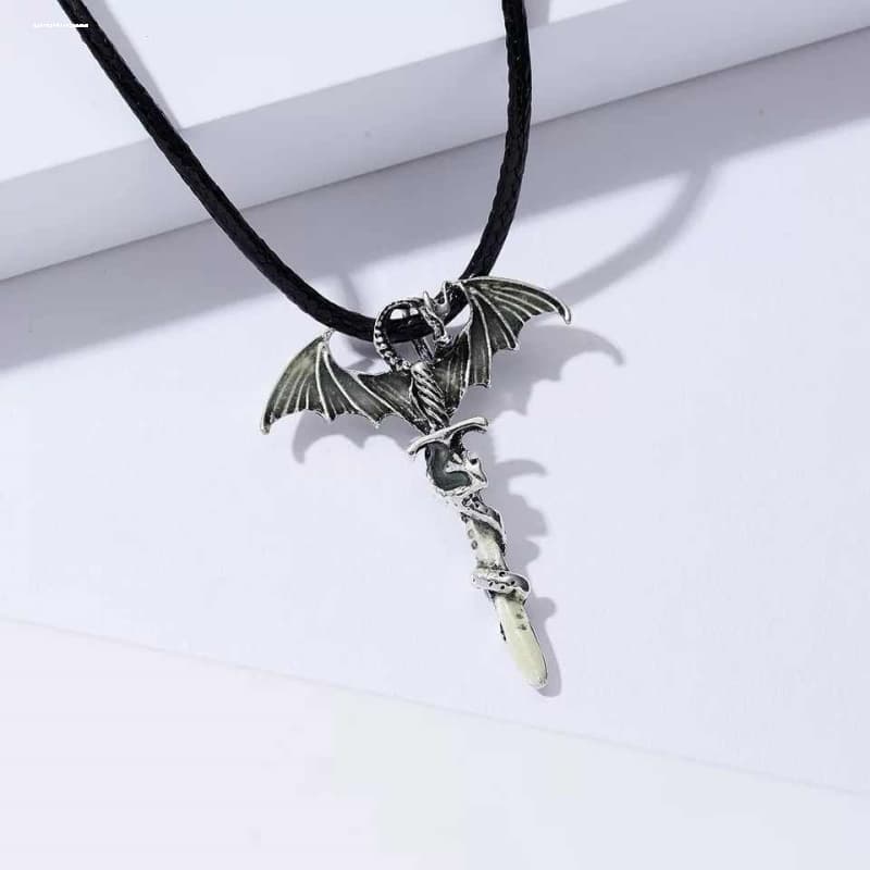 メンズアクセサリー 幻想竜の剣ペンダント