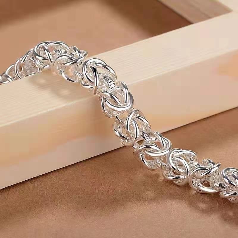 メンズアクセサリー ブレスレット 職人技の煌めきブレスレット