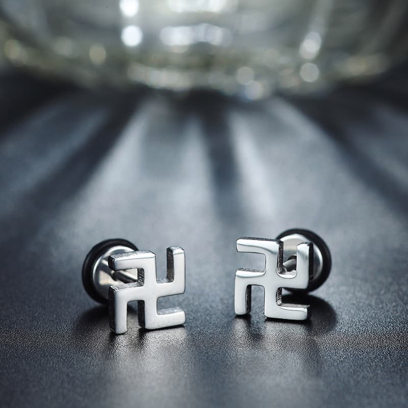 メンズアクセサリー ピアス クロスモチーフ