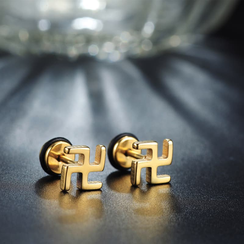 メンズアクセサリー ピアス クロスモチーフ