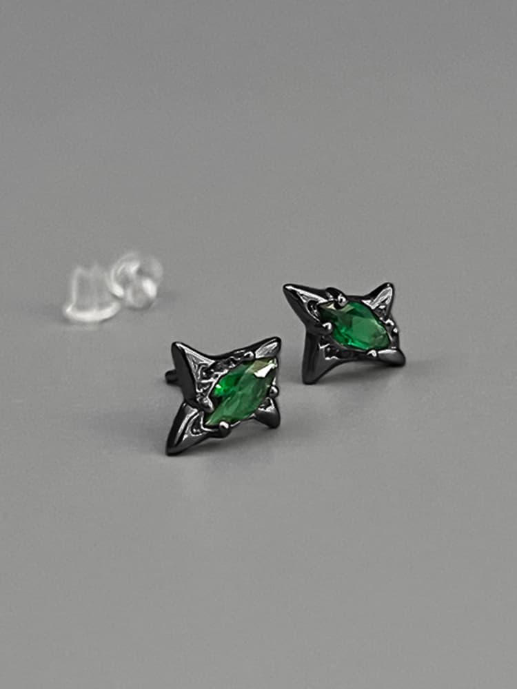 メンズアクセサリー ピアス 星屑の輝き 四方ピアス