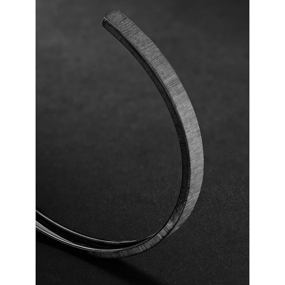 メンズアクセサリー バングル 極細フォルムバングル