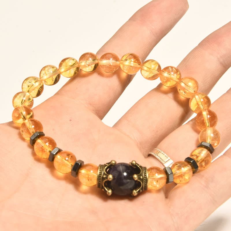 メンズアクセサリー 帝王の風格 天然石ブレスレット