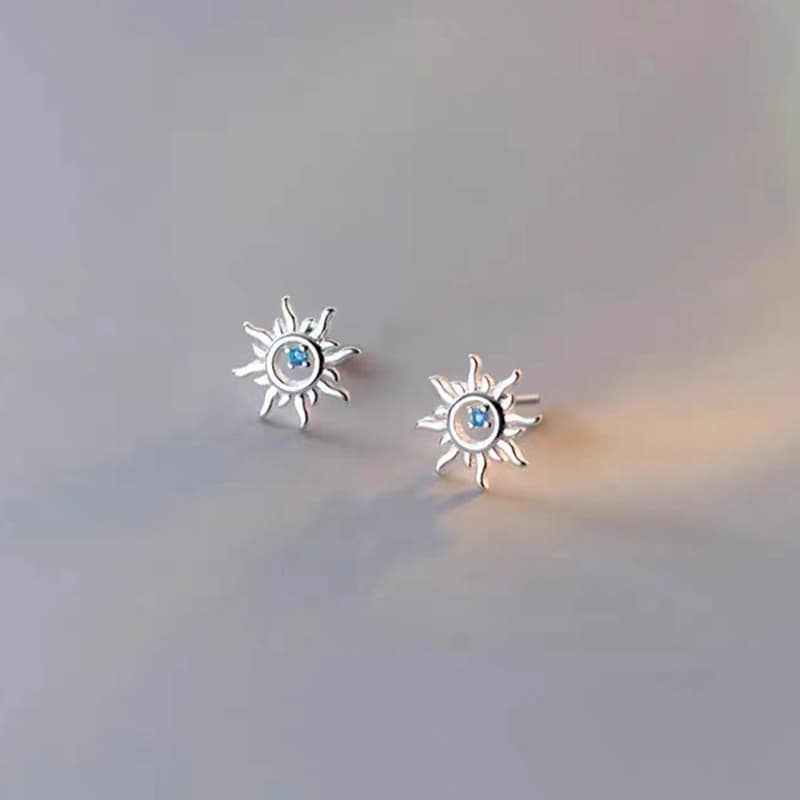 メンズアクセサリー ピアス 太陽の輝き スタッズピアス