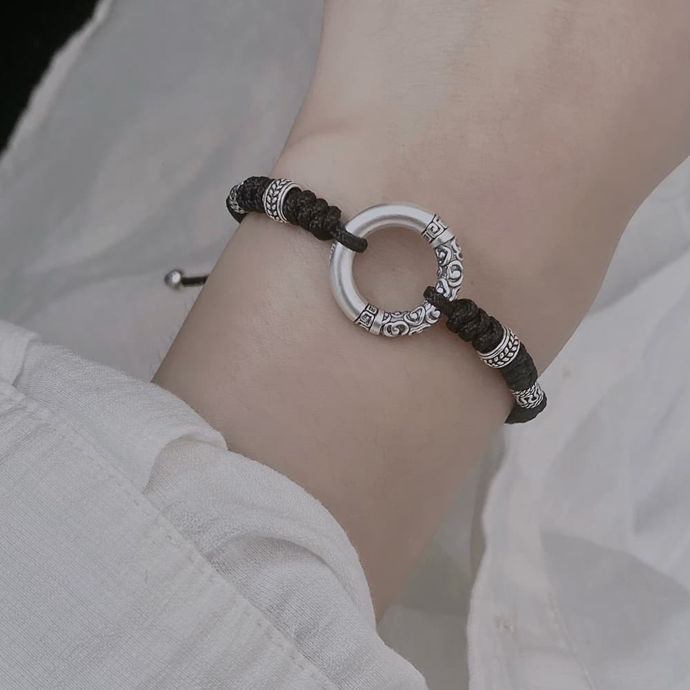 メンズアクセサリー バングル 伝統的なデザインバングル