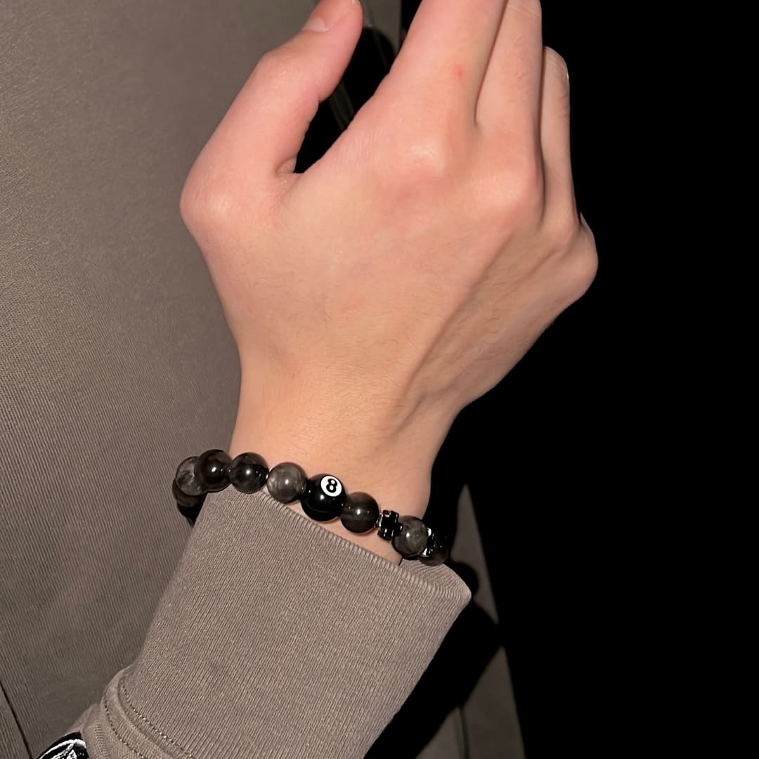 メンズアクセサリー ブレスレット 十字の調和ブレスレット