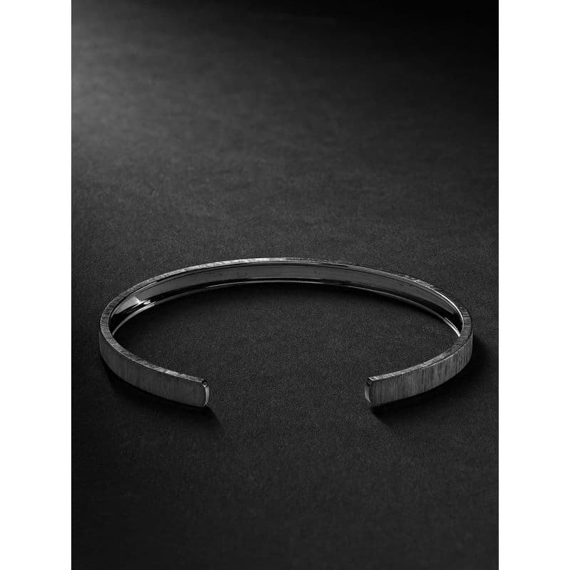 メンズアクセサリー バングル 極細フォルムバングル