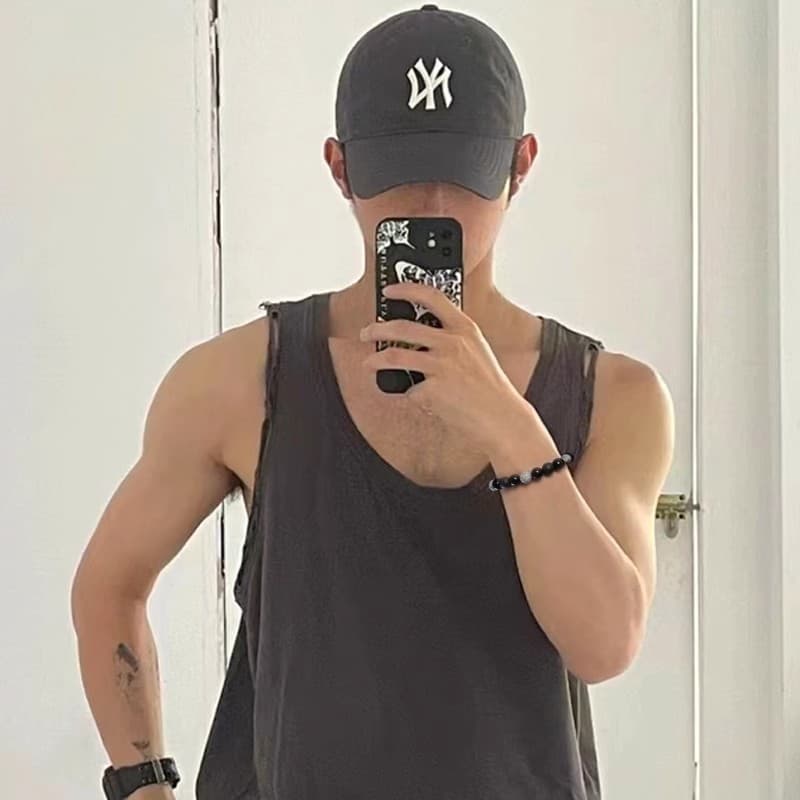 メンズアクセサリー 天然石の調和ブレスレット