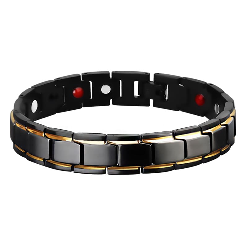 メンズアクセサリー ブレスレット 高級感漂う紳士の装い磁気ブレスレット